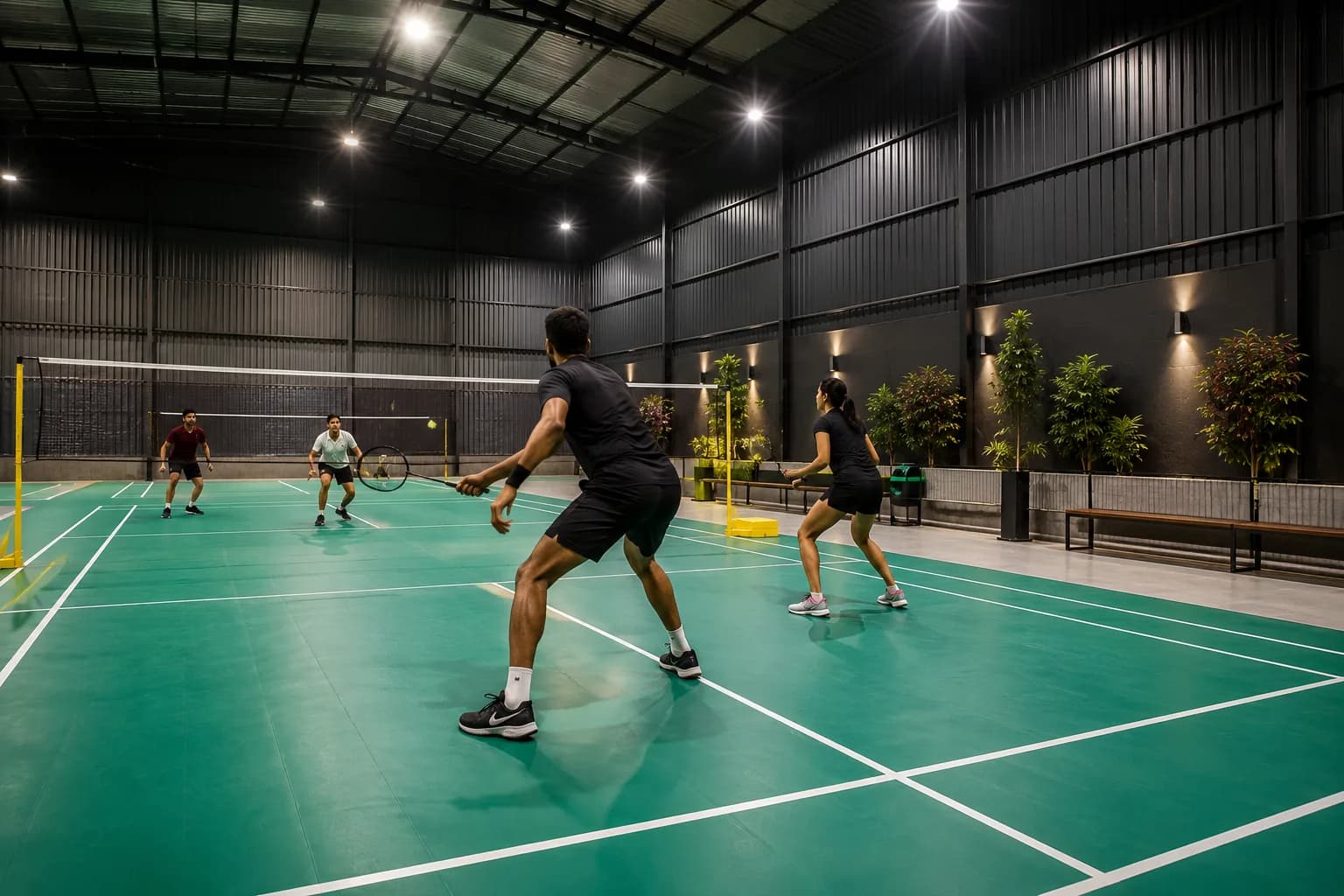 Badminton venue