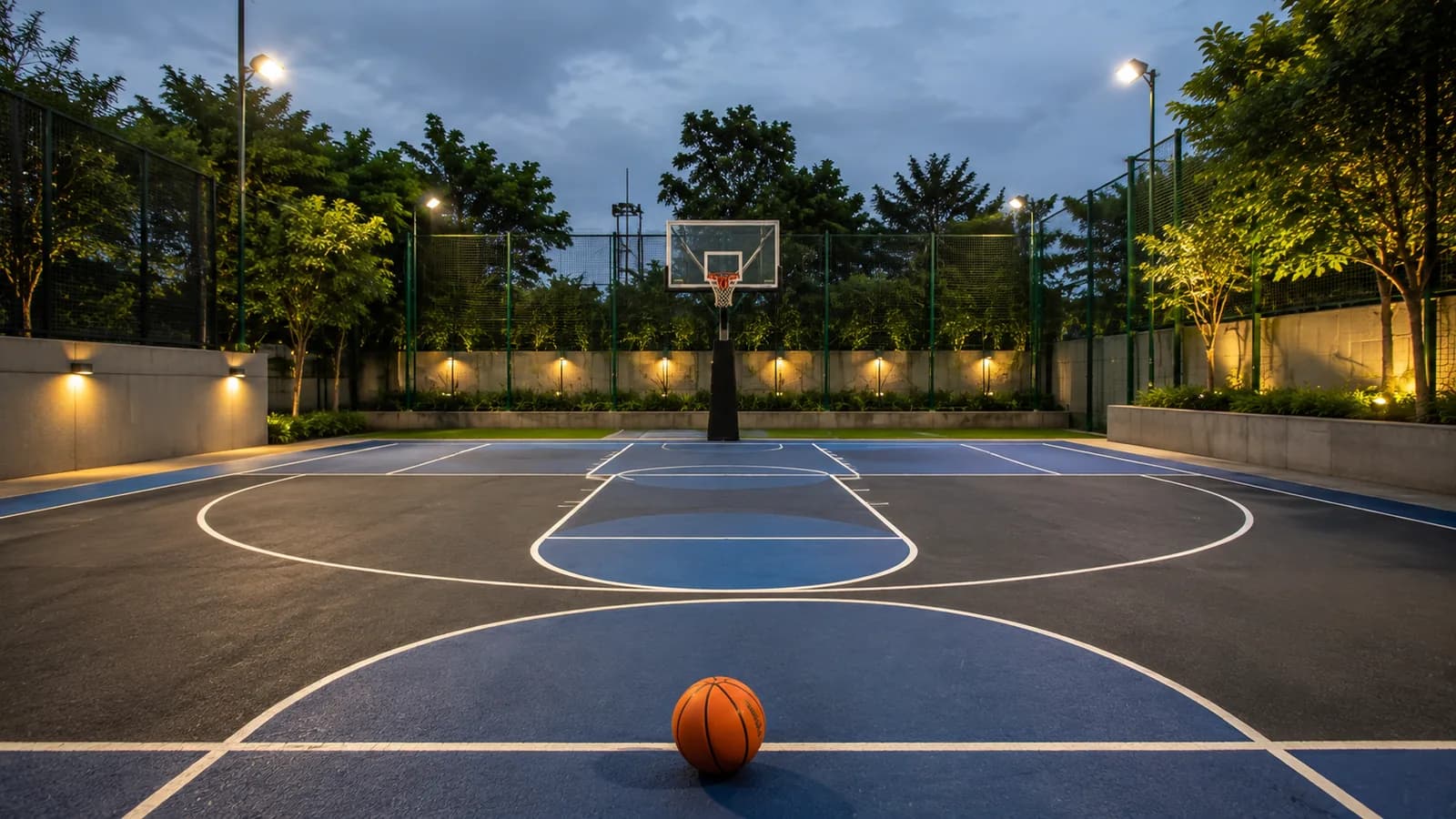 Basketball venue
